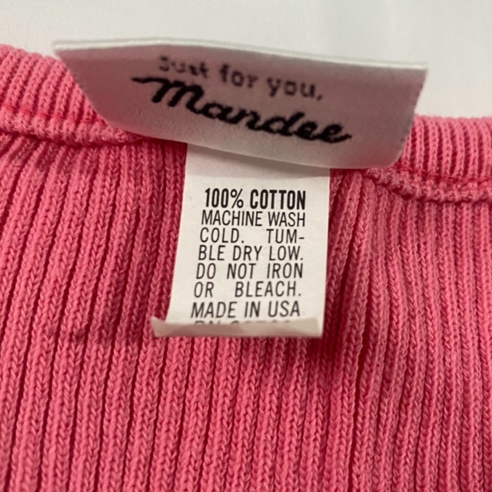 Morgan Sport Ribbed Y2K Tank Top - Picture 6 of 12